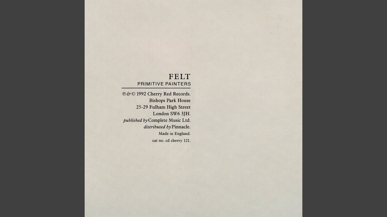 Felt - Primitive Painters