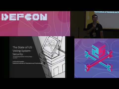 DEF CON 25 Voting Village - Mary Brady, Josh Franklin - The State of US Voting System Security