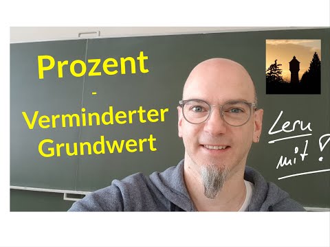 Prozent 8 - Verminderter Grundwert