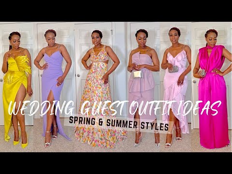 SPRING/SUMMER WEDDING GUEST OUTFIT IDEAS | Styling...