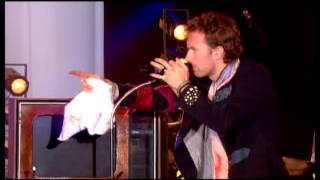 Chris Martin (Coldplay) thanks Jérôme (Soligny) / 2008