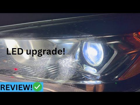 LED headlight upgrade - fixed this Ford Escape headlight issue