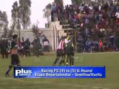 Racing FC (1) - (4) vs (5) - (0)  U. Huaral - Semifinal Departamental 2013/Vuelta.