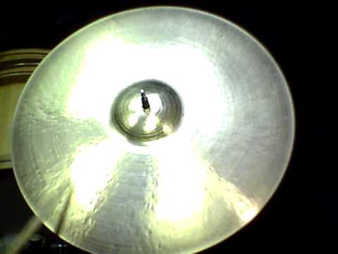20 Kontroversial Ride, 1896g - Handcrafted cymbals by Craig Lauritsen..MOV