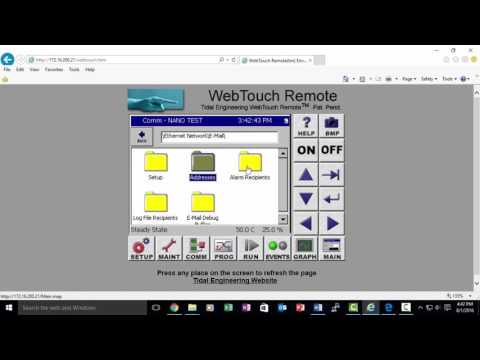 E-mail Features – App Note 84 Synergy Controller Demonstration
