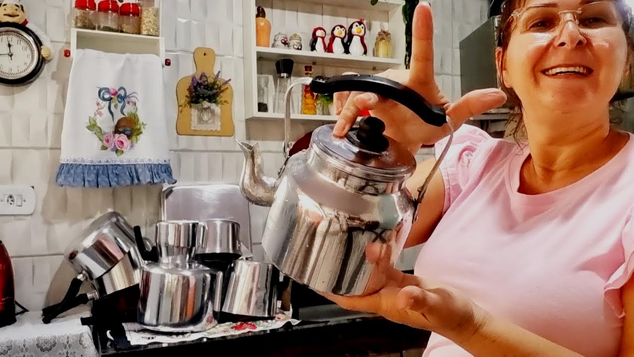 PARA QUEM AMA ALUMÍNIO FOGÃO E INOX BRILHANDO