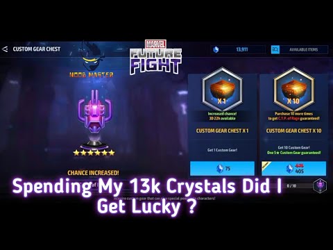 [MFF] Spending My 13K Crystals Did I Get Lucky ? | Noobmaster | Marvel Future fight