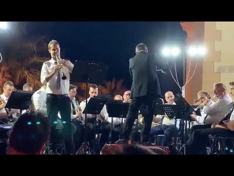 Glorioso Complesso Bandistico “M.Saia” di Campofranco - America - Solista Giovanni Favata