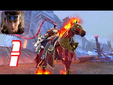 Dynasty Legends 2 - Gameplay Walkthrough Part 1 - Three Vs Lu Bu (IOS, Android)