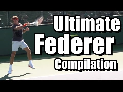 Roger Federer Ultimate Compilation - Forehand - Backhand - Serve - 2013 Indian Wells