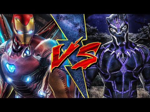 Ironman Vs Black panther in Hindi [SUPERBATTLE]