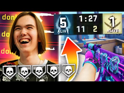 When CS Pros Make INSANE 1v5 Clutches