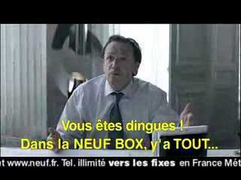 Neuf Telecom pub musique illimitée