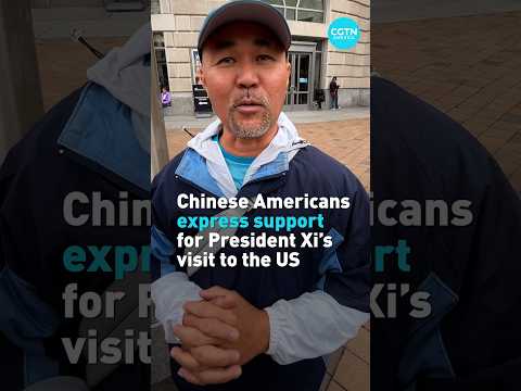 Chinese Americans express support for President Xi’s visit to the US