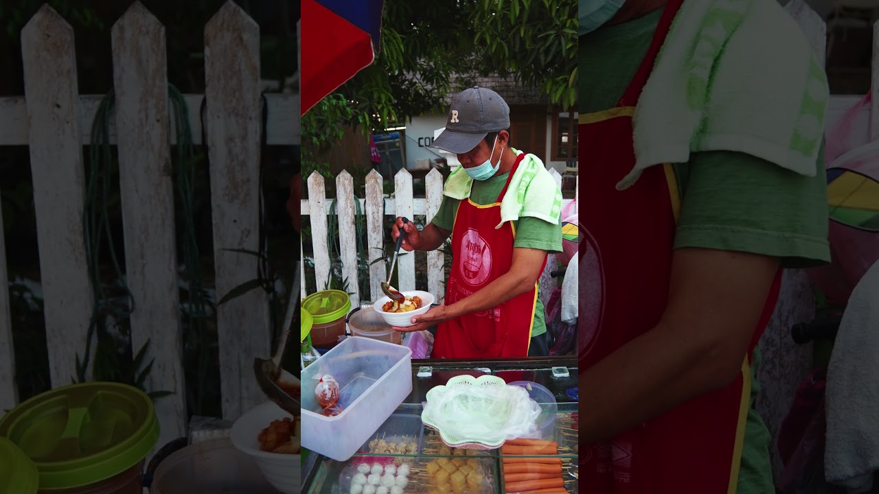 Street Fried  | Laos Food | Luang Prabang #shorts