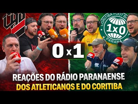 Radio reactions from Paraná | Athletico 0-1 Coritiba | Paraná Championship