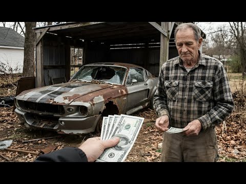 Grandpa Sold Me His Rusted Ford Mustang Eleanor 1967 for $800… I Restored It
