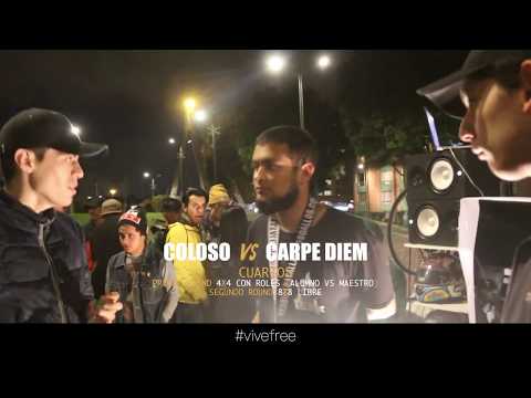 COLOSO vs CARPEDIEM  4TOS DE FINAL-- Código de barras liga de freestyle -edicion especial