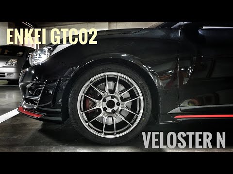 (Veloster N) 휠 교체 (Enkei GTC02 18'' 8J 45)