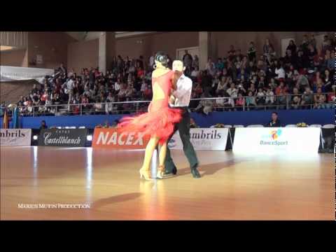 Cambrils 2012 - Rising Star Latin - solo Samba - Petar Daskalov & Christine Hojmark Thomsen