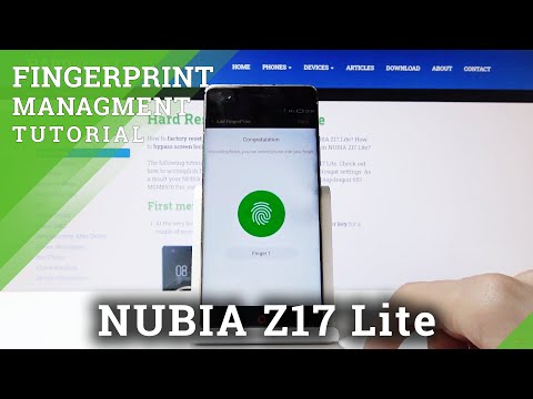 How to Add Fingerprint in NUBIA Z17 – Set Fingerprint Lock Screen