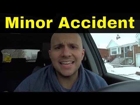 What To Do In A Minor Accident