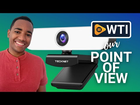 TECKNET 1080P Streaming Webcam - WTI product video review
