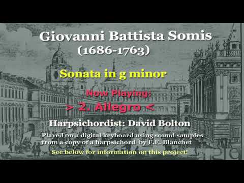 Giovanni Battista Somis (1686-1763) Sonata in g minor