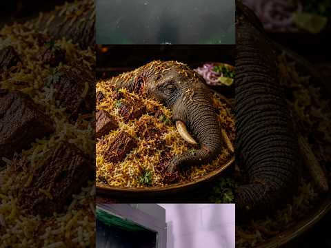 Elephant Biriyani 🍛🐘