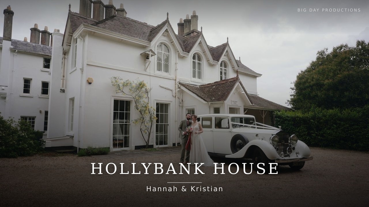 Hollybank House wedding photography and film