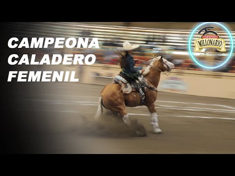 GABY ESPARZA CAMPEONA-CALADERO FEMENIL THV MILLONARIO 2020