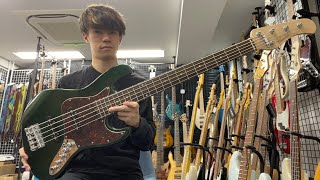 Video thumbnail for Combat / Modern Pro DJB-5 Ash/M【Test Play】 by Bass Sound Maniac