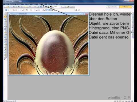 Einfügen u Einbinden PhotoImpact X3