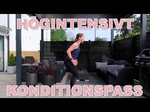 20 min HIIT Cardio | #hemmaträning