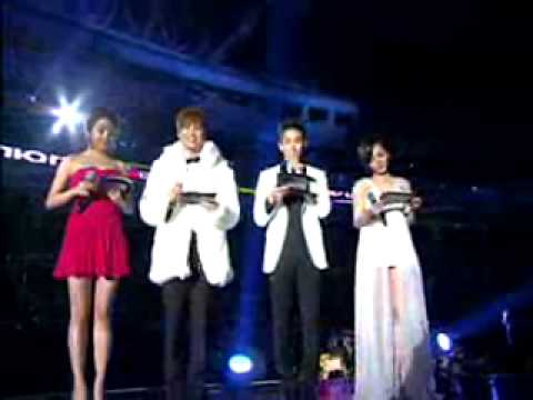 111231 MBC Gayo Daejun　MC Teukso&Adam 2