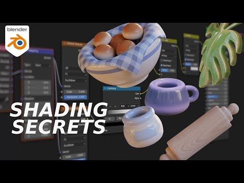 Shading SECRETS for making stylised props
