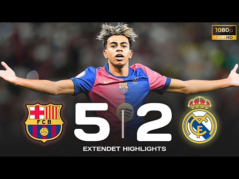 Barcelona VS Real Madrid | Super Cup HIGHLIGHTS