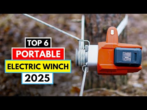 top 6 best portable electric winches 2025 | Top 6 for Heavy-Duty Pulling