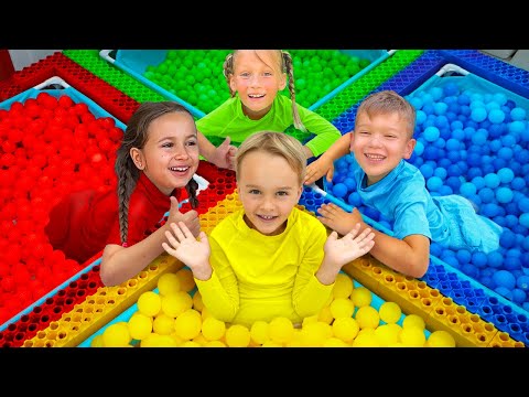 Весёлые испытания и приключения на свежем воздухе для детей!