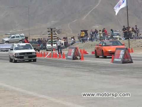 1/4 de Milla 2da CADEPOR 2009 - MR2 vs Gol