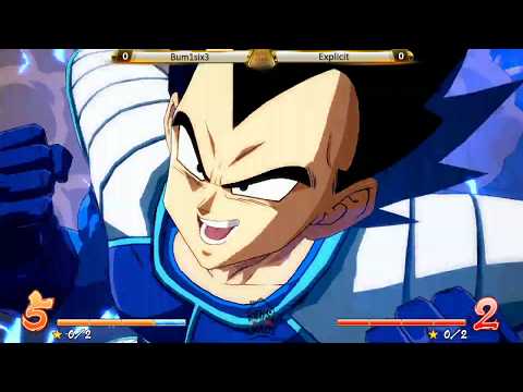 Dragon Ball Fighterz - TSL 67 - Bum1six3 vs Explicit [ Good set ]