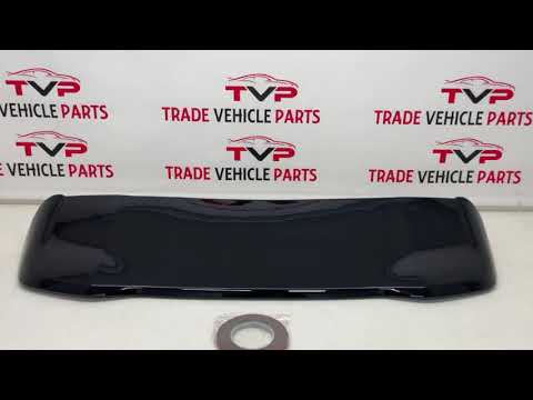 Fits BMW X3 G01 2018- Rear Roof Boot Lid Spoiler Gloss Black video