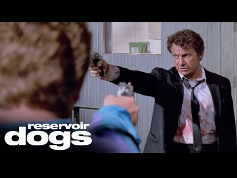 Joe Threatening to Shoot Mr. Orange Creates A Standoff | Reservoir Dogs