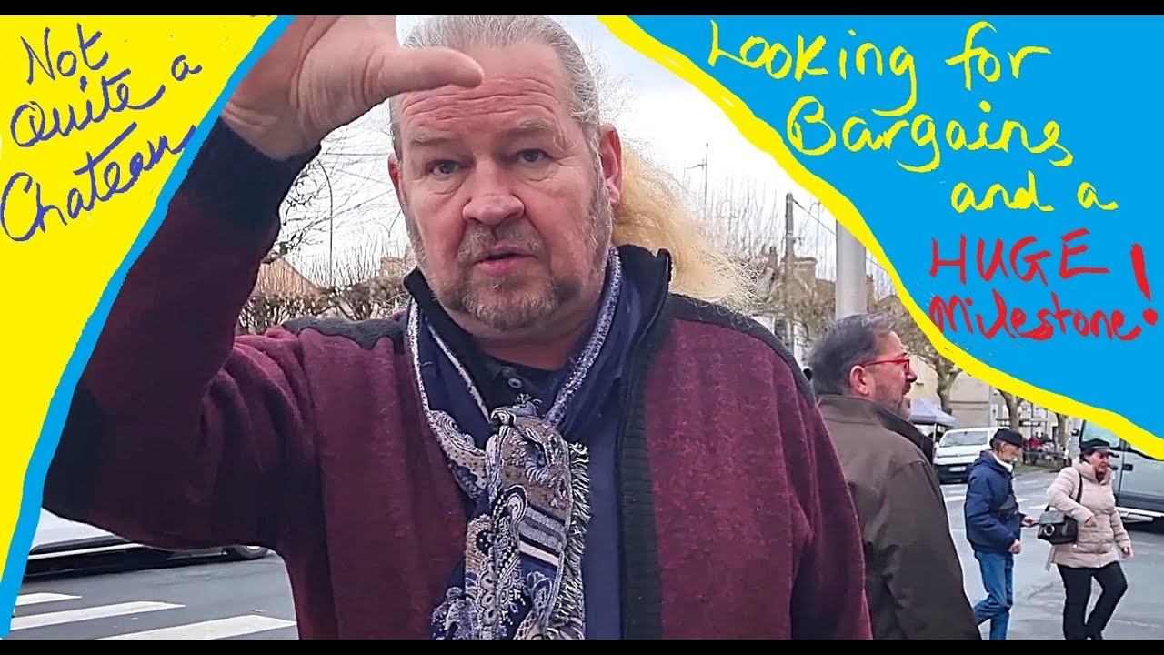 Not Quite a Chateau DIY 293 - An Antique Bargain Hunt - A Musical Toilet - and A Huge Milestone Yayy