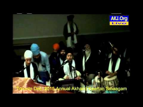 031 Toronto Dec. 2015 Saturday Morning - B. Bhajneet Kaur Jee Toronto