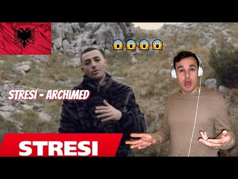 Italian Reaction To  Stresi - Archimed (Official Video HD) - Albanian Rap