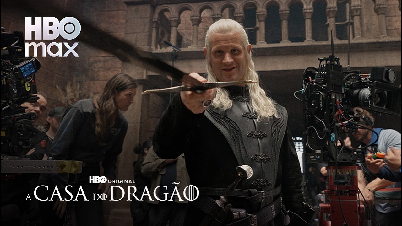 A Casa do Dragão - Bastidores da Temporada 3 | O elenco volta ao set | HBOMax