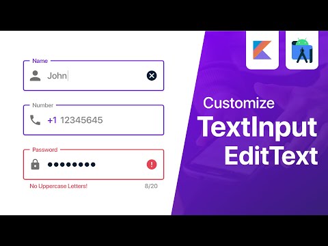 TextInputEditText - Material Design Edit Text | Android Studio Tutorial