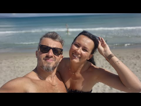 No sami zobaczcie - Plaża Poetto Cagliari Sardynia Włochy 12 maja 2025