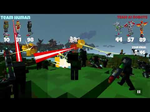 Humans vs Ai: Battle Simulator